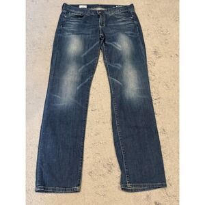 Gap 1969 Real Straight Jeans Dark Wash Denim 30/10 32x31.5 S/889184-00